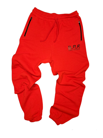 Red Joggers