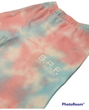 Pink/Blue Tie Dye Sweat Suit