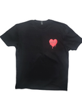 Bleeding Heart Black Tee