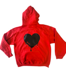 Bleeding Heart Red Hoodie