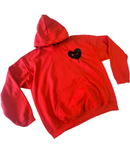 Bleeding Heart Red Hoodie