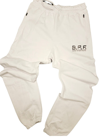 White Joggers